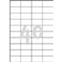 Etykiety avery zweckform 3651 52, 5*29, 7 (40/a4*100)