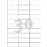 Etykiety avery zweckform 3489 70, 0*29, 7 (30/a4*100)