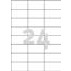Etykiety avery zweckform 3474 70, 0*37, 0 (24/a4*100)