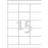 Etykiety avery zweckform 3669 70, 0*50, 8 (15/a4*100)