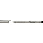 Cienkopis faber-castell ecco pigment 0, 7mm czarny 166799