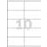 Etykiety avery zweckform 3425 105, 0*57, 0 (10/a4*100)