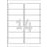Etykiety avery zf l7563-25 99,1*38,1 (14/a4*25) przezr.l