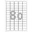 Etykiety sp. avery zf l4732rev-25 35,6*16,9/2000 bia�e