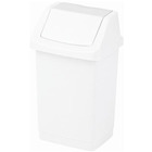 Kosz uchylny curver click-it 50l bia�y