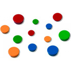 Magnesy do tablic 2x3 25mm mix (10) am120