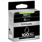 WkŁad atram. lexmark no 100xl black | 510str | seria s/ pro206/ pro705