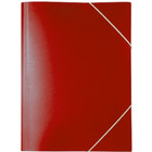 Teczka biurfol z gumk� pp czerwona 2cm tg-02