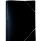 Teczka biurfol z gumk� pp czarna 2cm tg-02